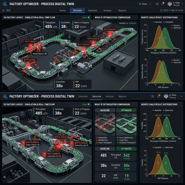 Process Simulation & Virtual Planning Background