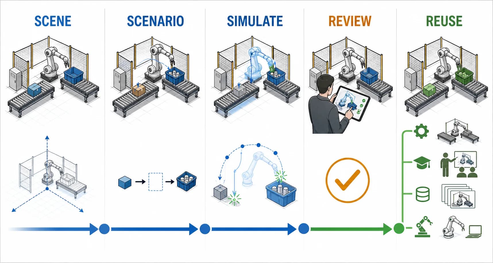 Robotics scenario validation