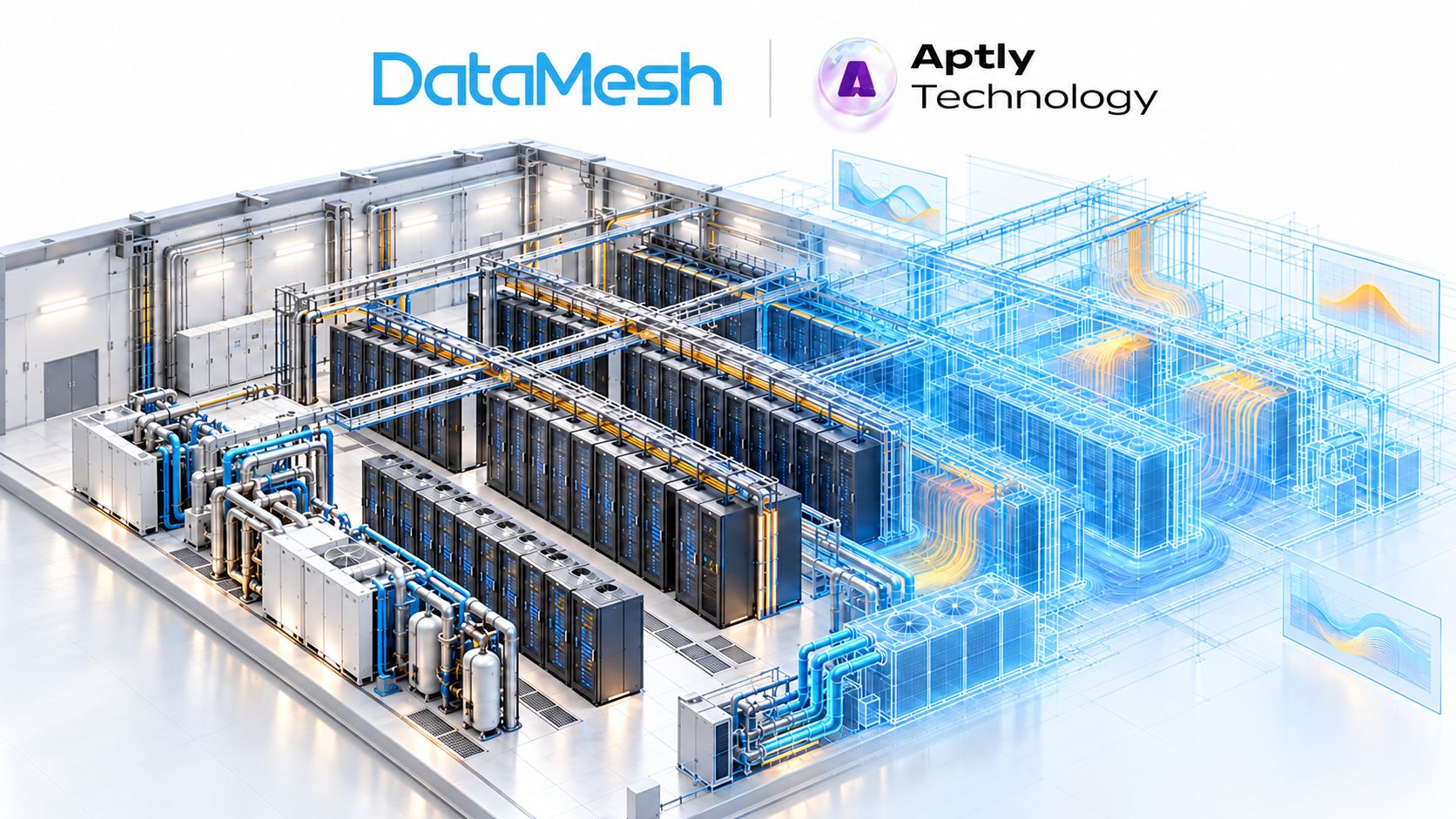 DataMesh and Aptly Technology Collaborate to Power Digital Twin-Enabled AI Data Center Lifecycle Solutions